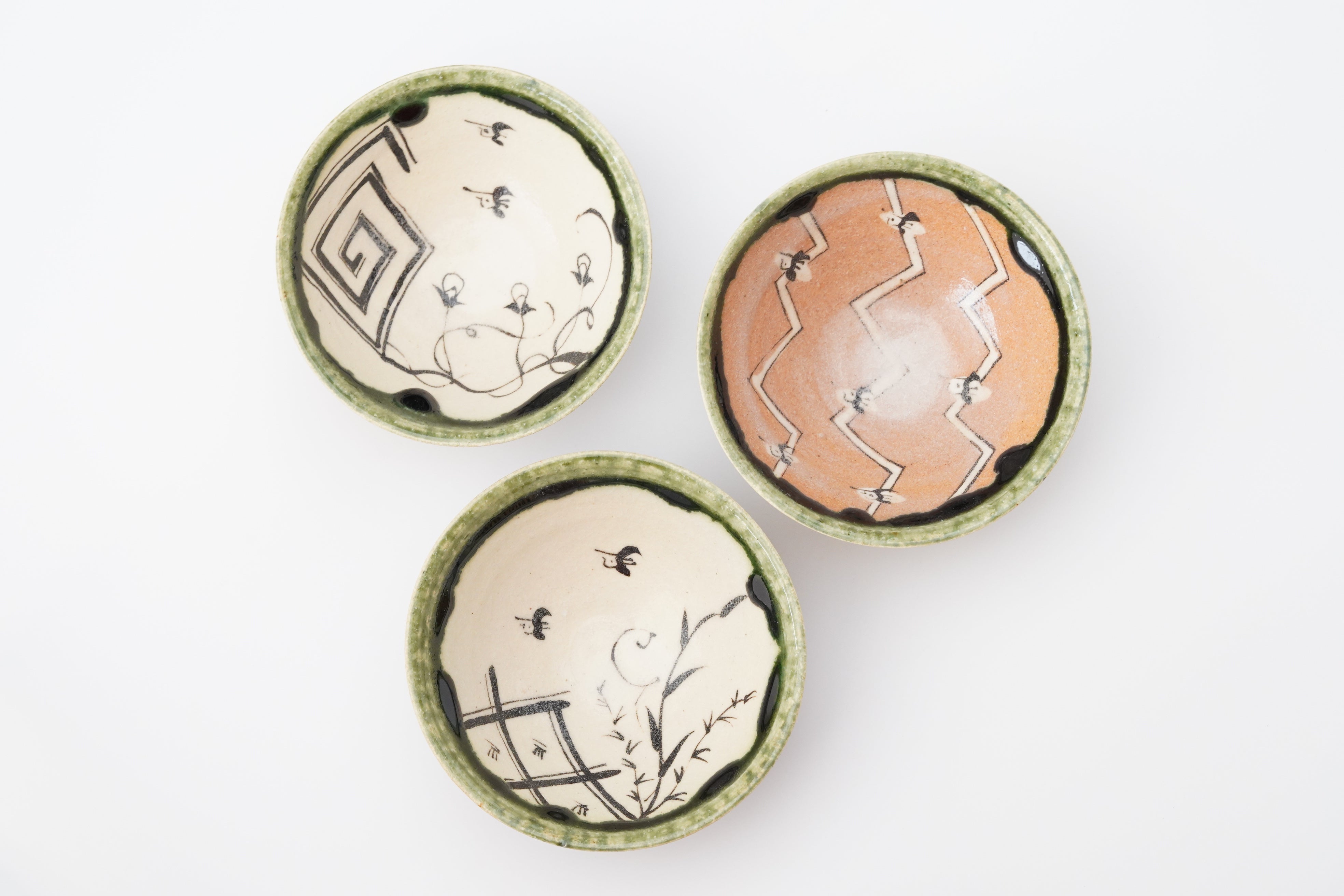 澤克典】織部小鉢 11.5cm – うつわ御結