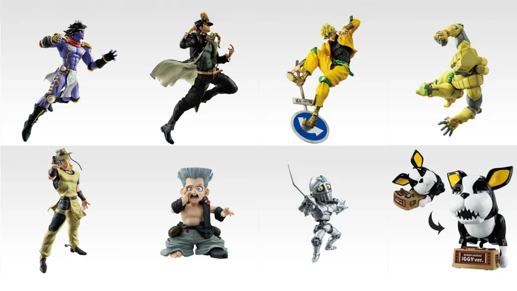 一番くじ『ジョジョの奇妙な冒険 SC -STAND RUSH!-』 A～F賞