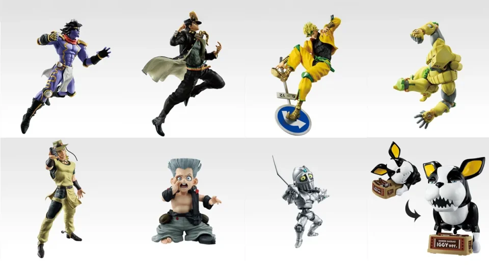 一番くじ『ジョジョの奇妙な冒険 SC -STAND RUSH!-』 A～F賞