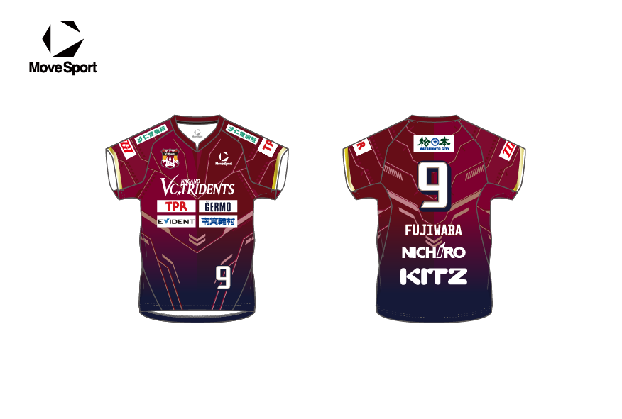 2025-26シーズン オーセンティックユニフォームメイン（エンジ