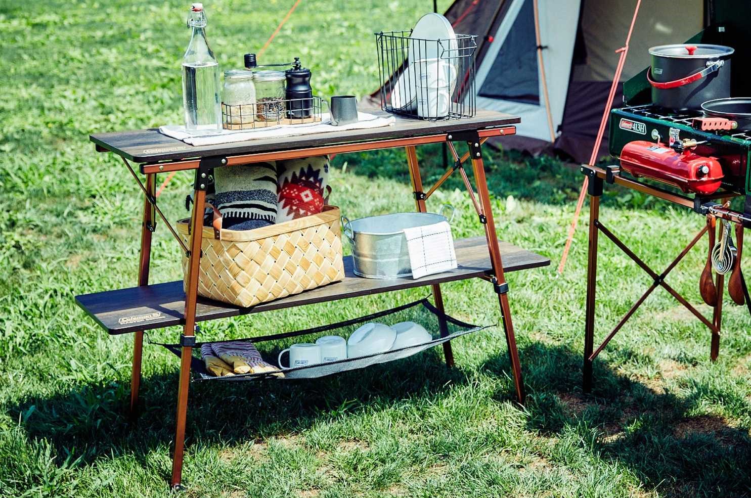Coleman バタフライマルチシェルフ - Vanlife, Lets' The Outdoors