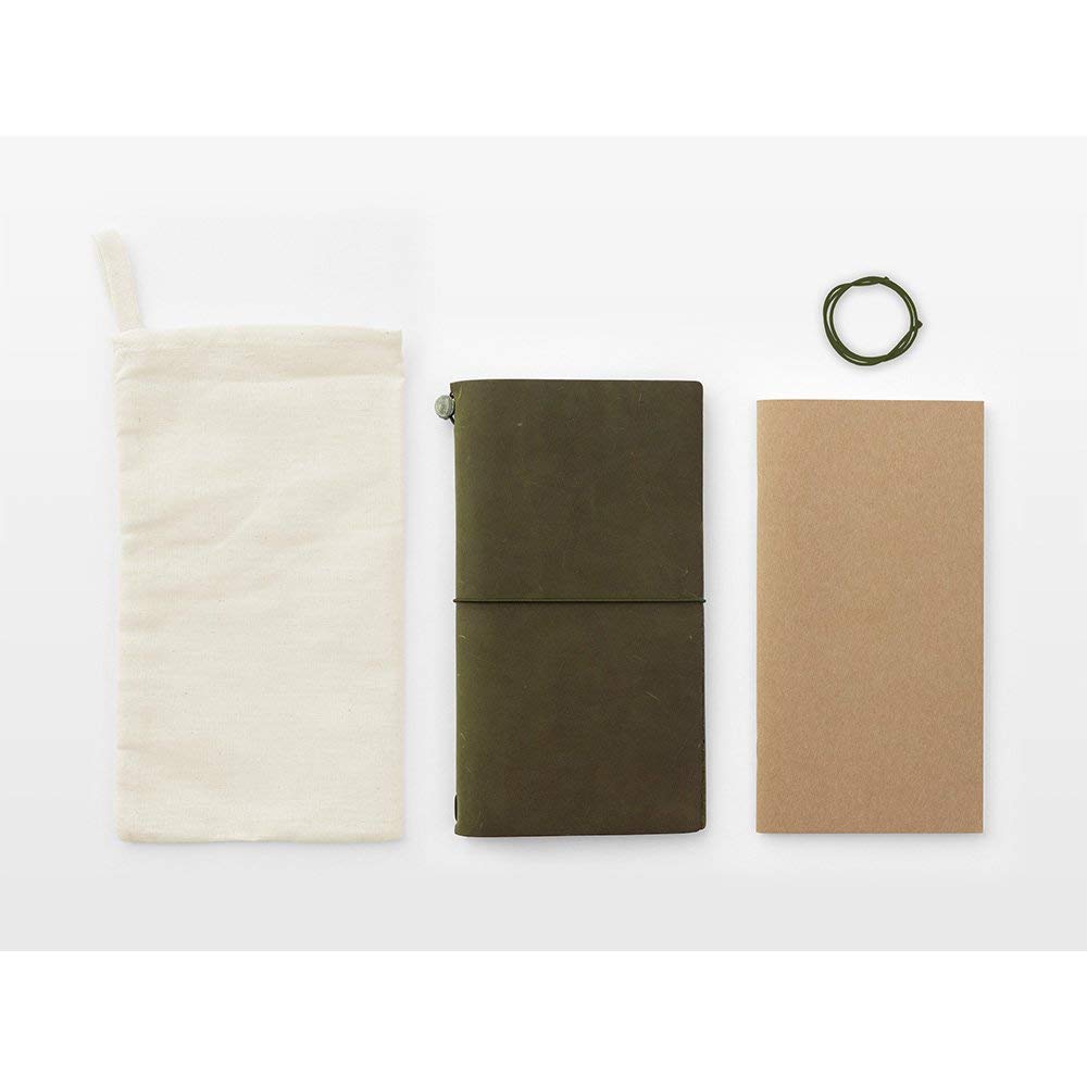 TRAVELER'S COMPANY Traveler's Notebook- Olive