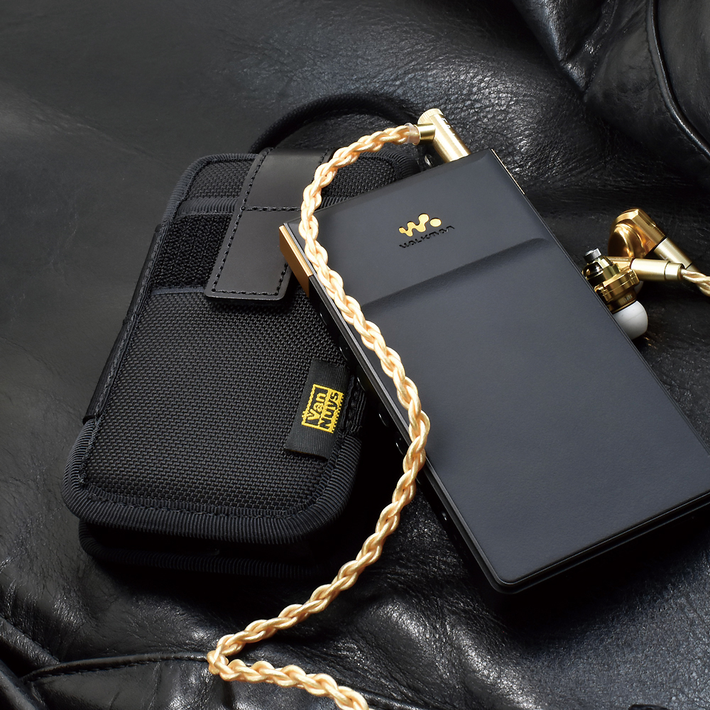 E449：SONYウォークマン NW-ZX707用 完全無欠の縦型キャリングケース