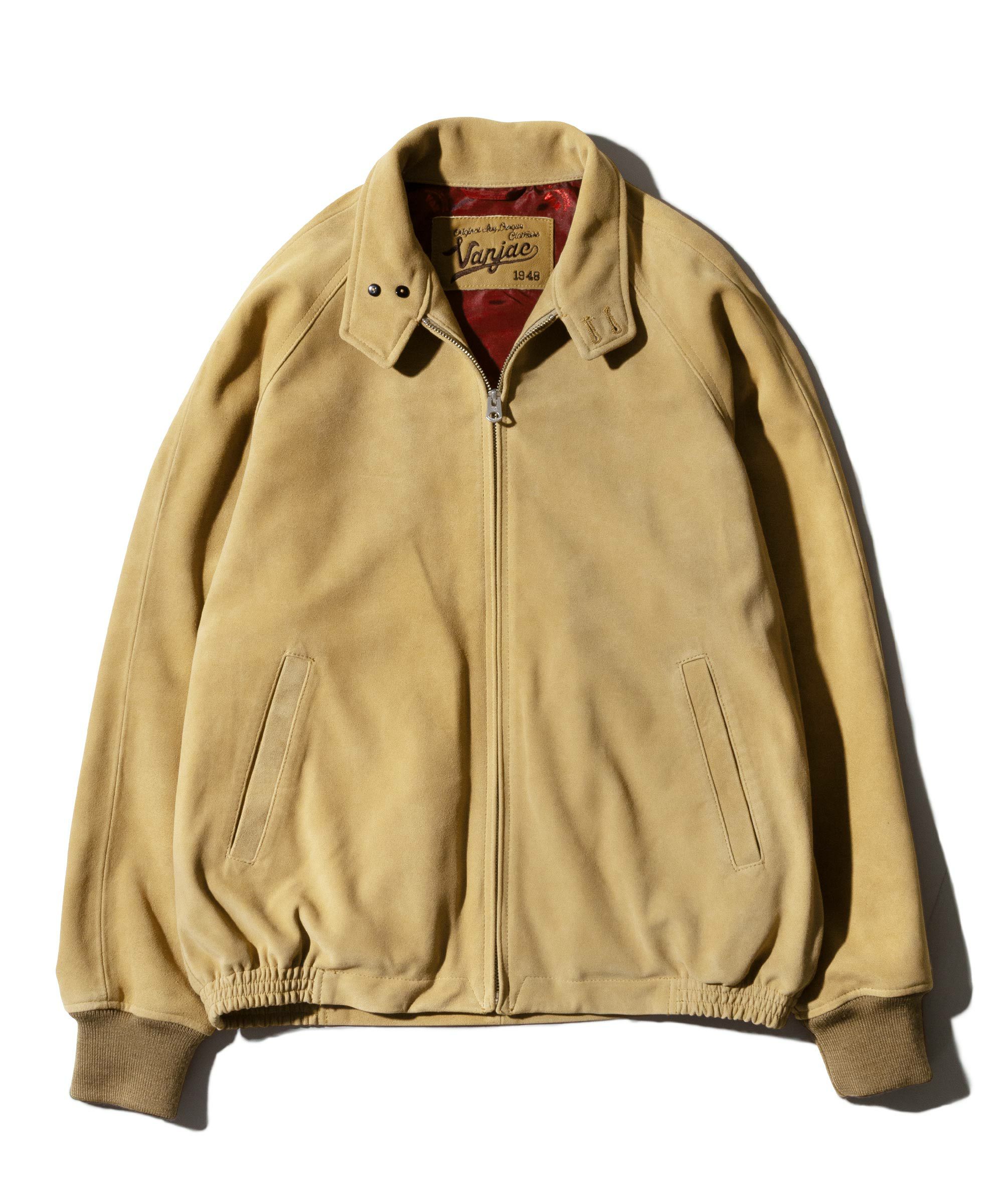 バックロゴ刺繍スウィングトップ＜スエード＞ ｜ VAN STORE