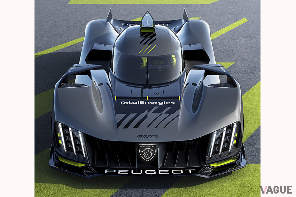 リアウイングがない！ プジョー「9X8」は2台体制でFIA世界耐久選手権に