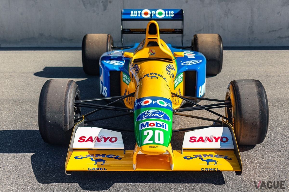 まさにF1人気絶頂期の1台 オークションに登場した1991年製「ベネトン