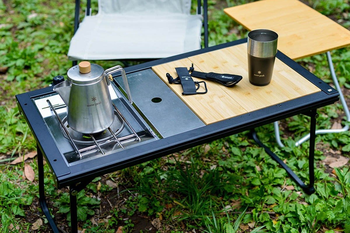 スノーピーク IGT アイアングリルテーブル2ユニット& 400脚4本セット