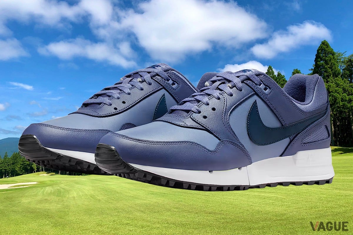 ナイキの名作「ペガサス」のゴルフシューズ版に“パープル×ネイビーの新