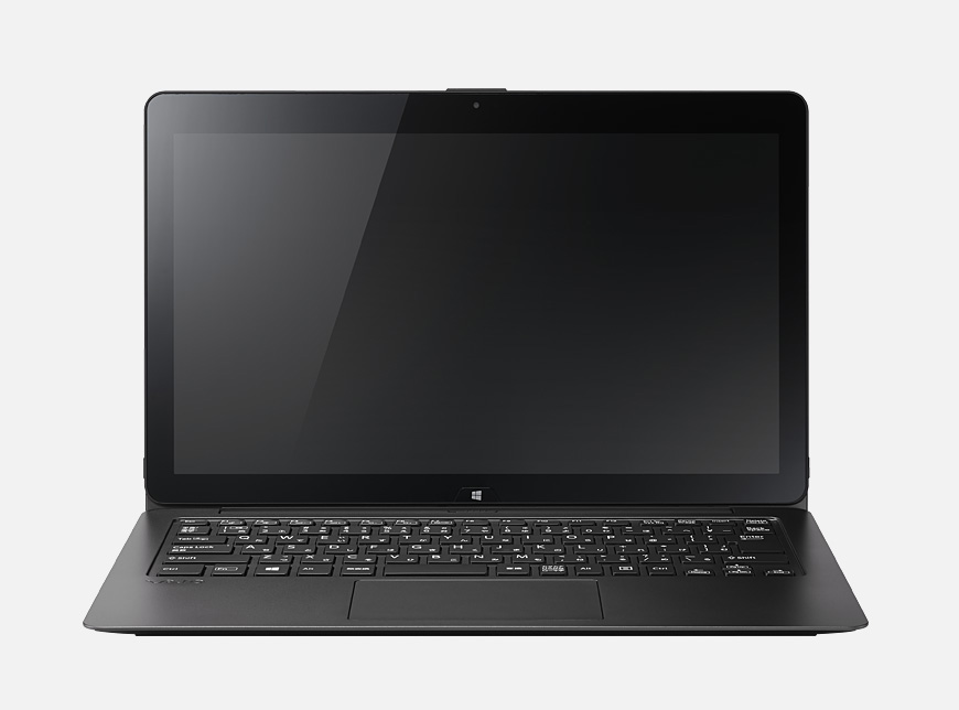 デザイン | 各部名称・フリップモデル・ブラック | VAIO Z | VAIO