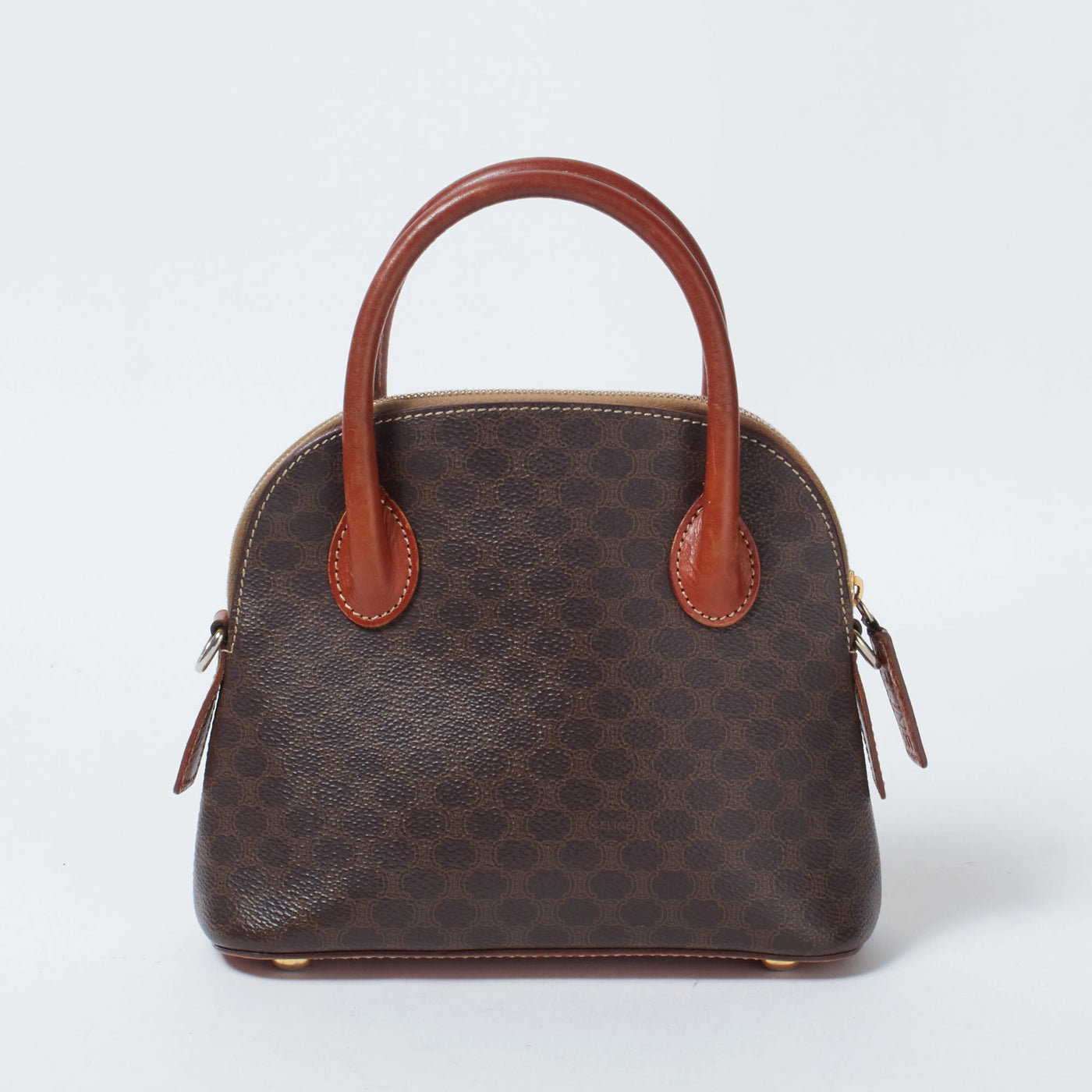 CELINE/セリーヌ】マカダム柄 ショルダーストラップ付き 2way