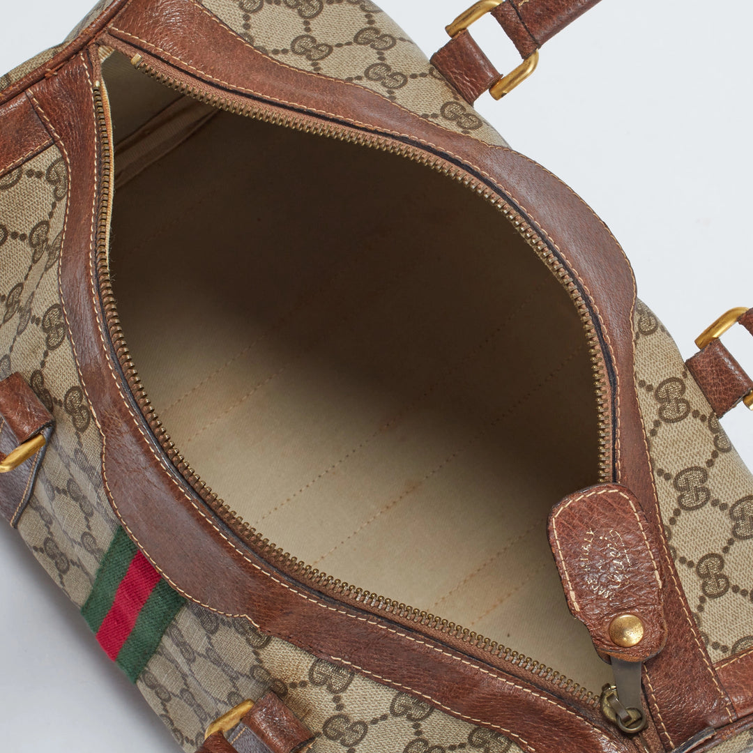 GUCCI/グッチ】GGキャンバス シェリーライン ボストンバッグ｜ヴァル