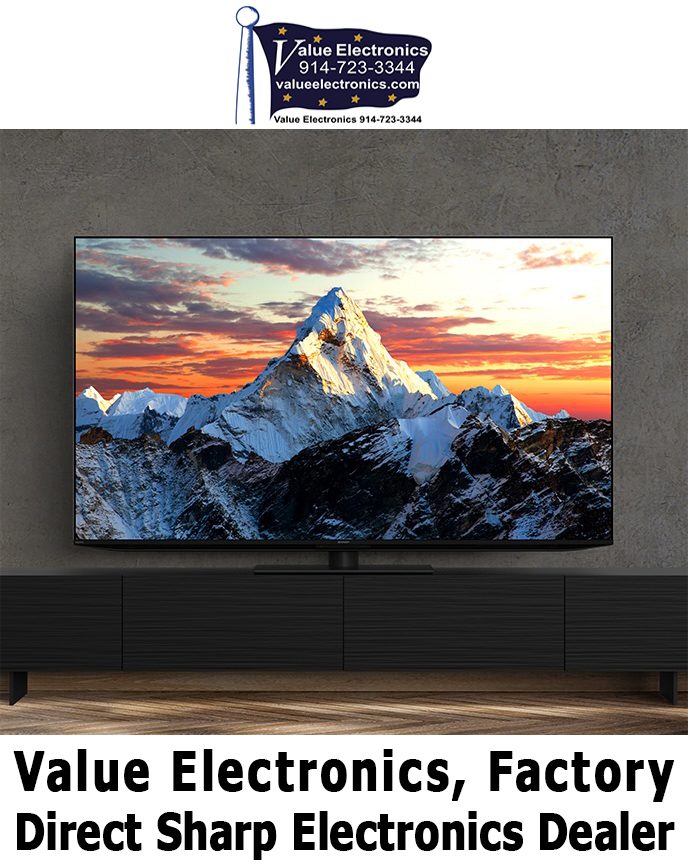 Sharp AQUOS XLED Series QD MiniLED 4K HDR TV With Deep Blacks, And