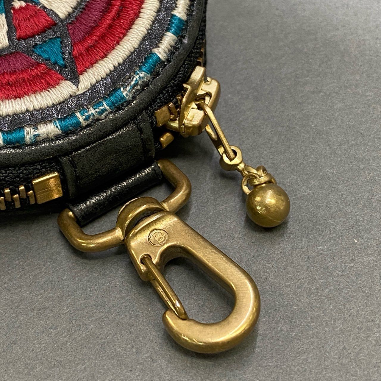 g7 Blackmeans ブラックミーンズ サークルポーチ コインケース leather