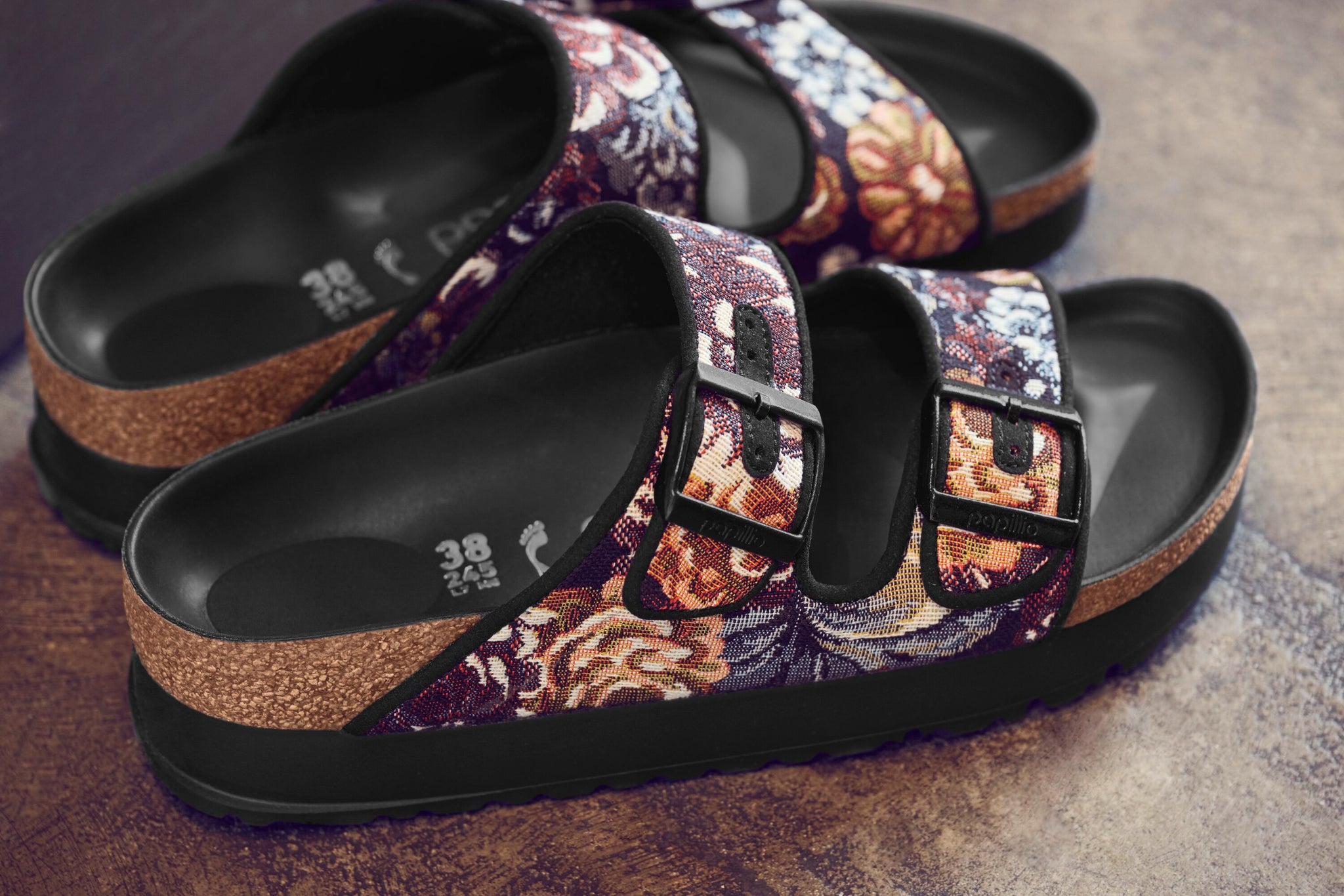 Arizona Flex Platform Brocade Black Nylon – ValU Shoe