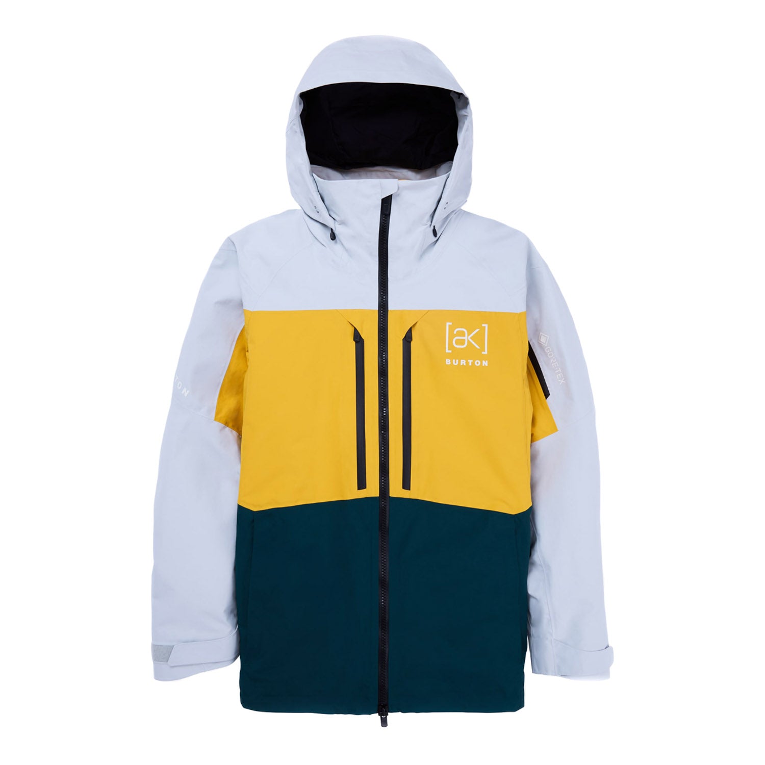 Men's [ak] Swash GORE-TEX Jacket, Gray Cloud/Golden Rod/Deep