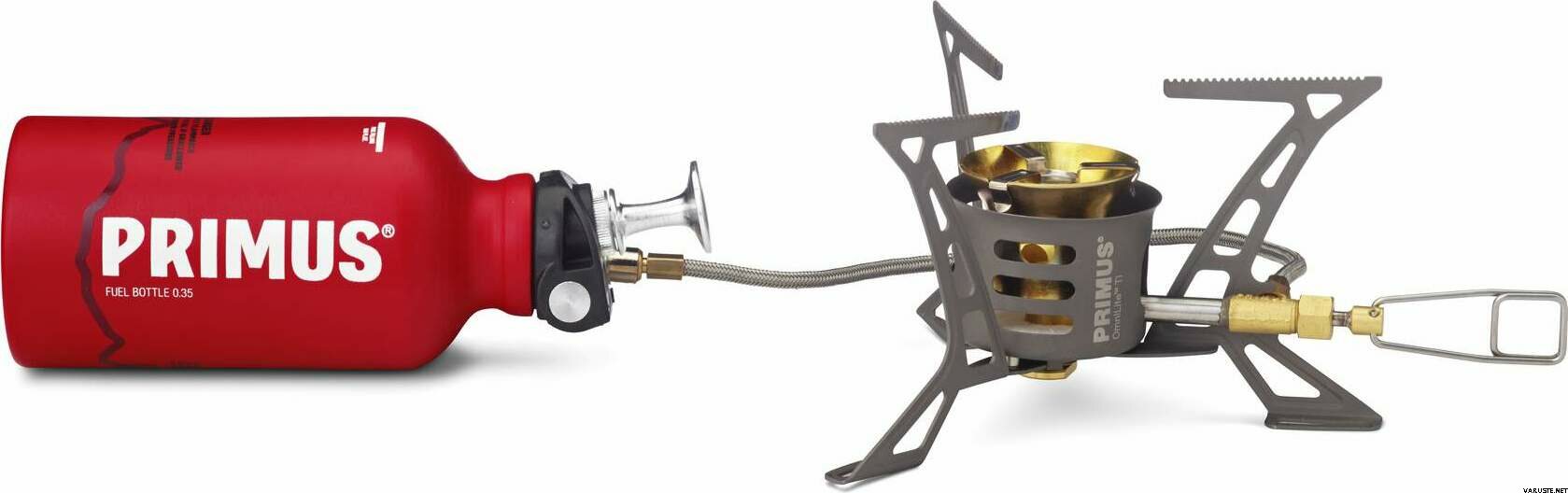 Primus OmniLite Ti inc. fuel bottle and super pouch | 多種燃料