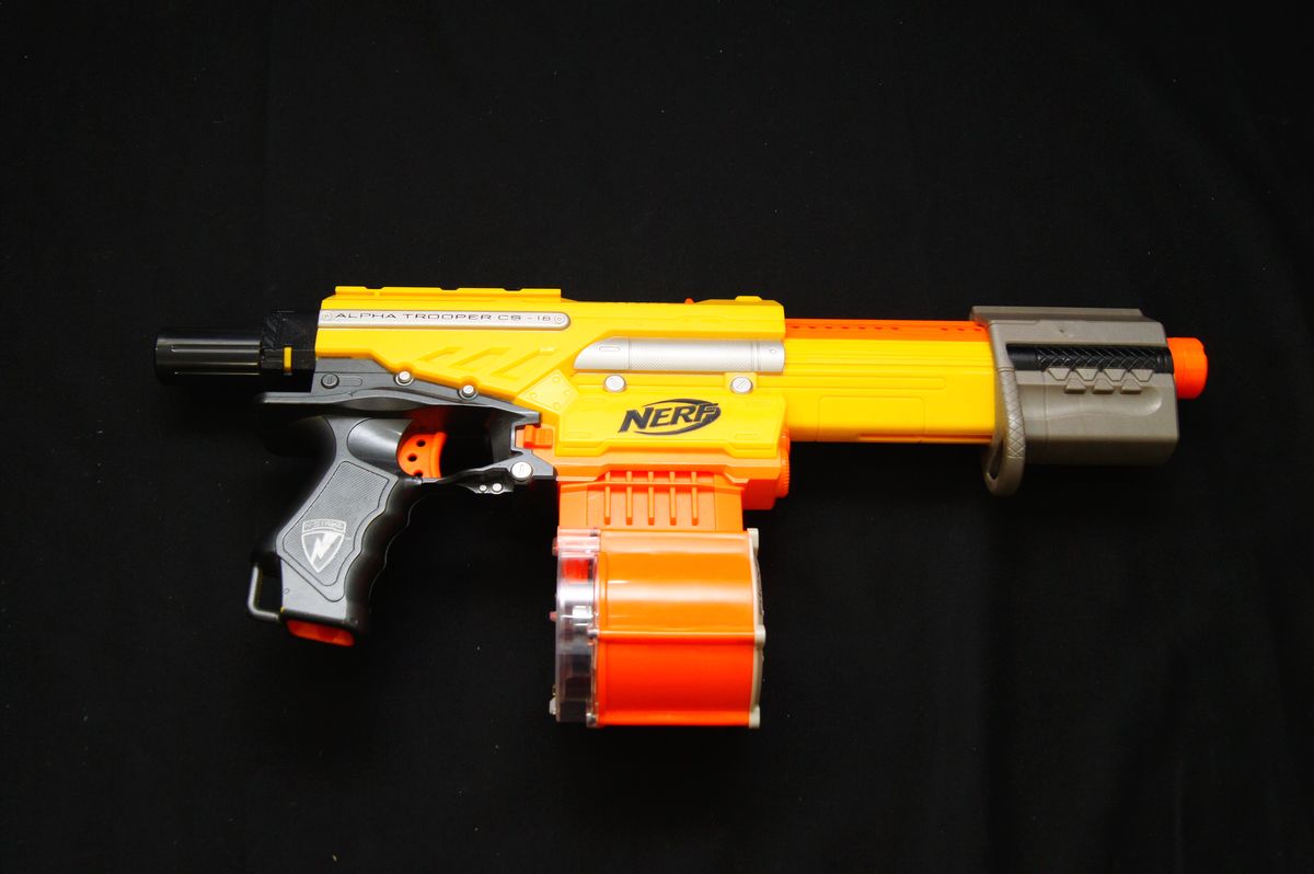 レビュー】Nストライク アルファトルーパー ～火力は腕力！？高速連射