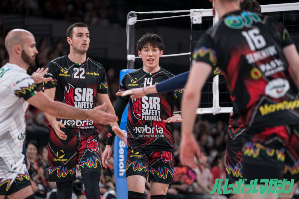 石川祐希所属のペルージャがサントリーに3-0で勝利し、2勝で大会を