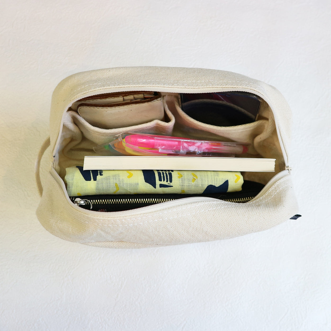 スクエアポーチ(VC-45) | こまのぐ - 布と器と植物