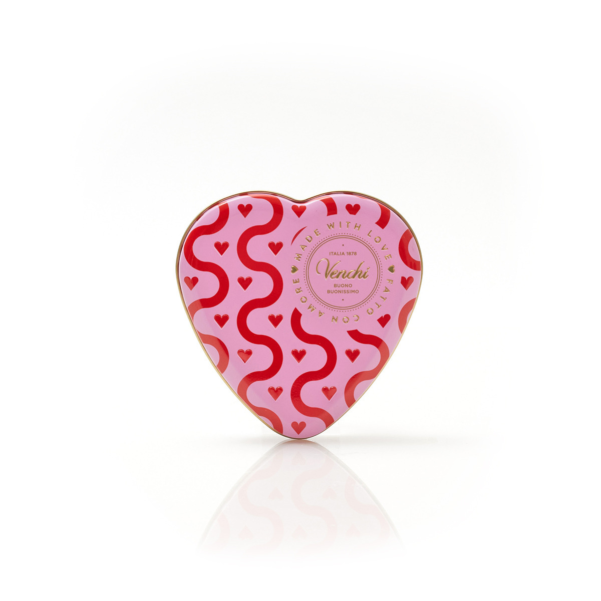 ハート缶 ウェーブマイハート 420700｜ヴェンキ｜Venchi【公式