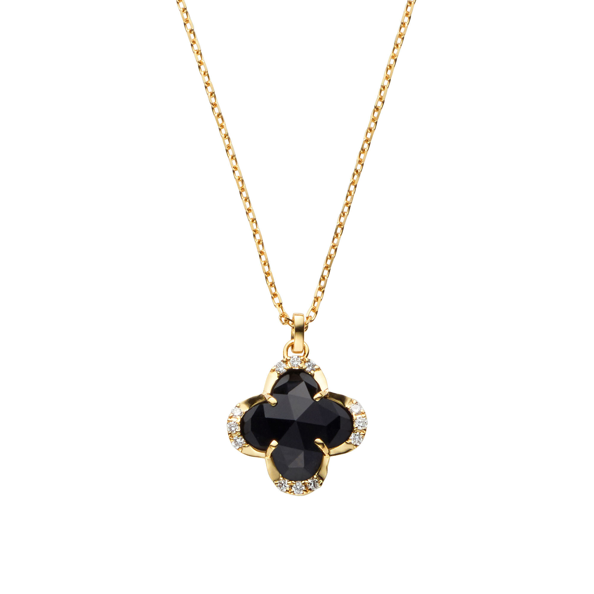 AGVN598940OC ブラックカルセドニー ネックレス｜ネックレス｜ヴァン