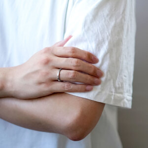 AJBR0326__WG Men's ホワイトゴールド リング｜リング・指輪｜ヴァン