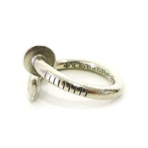 釘 リング ネイルリング 指輪 シルバー 925 7号 U90（2023/06/26買取