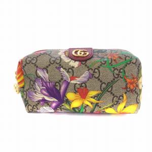 039 1103 3903 アクセサリーポーチ GGキャンバス ブラック（2023/07/17