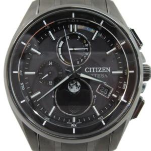 ATTESA Eco-Drive 腕時計 電波ソーラー クロノグラフ デイト E610