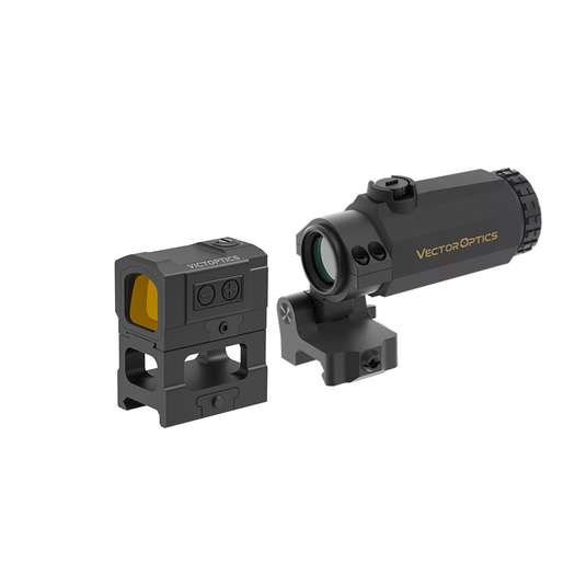 3x Red Dot Magnifier | Maverick-III 3x22 MIL – Vector Optics US