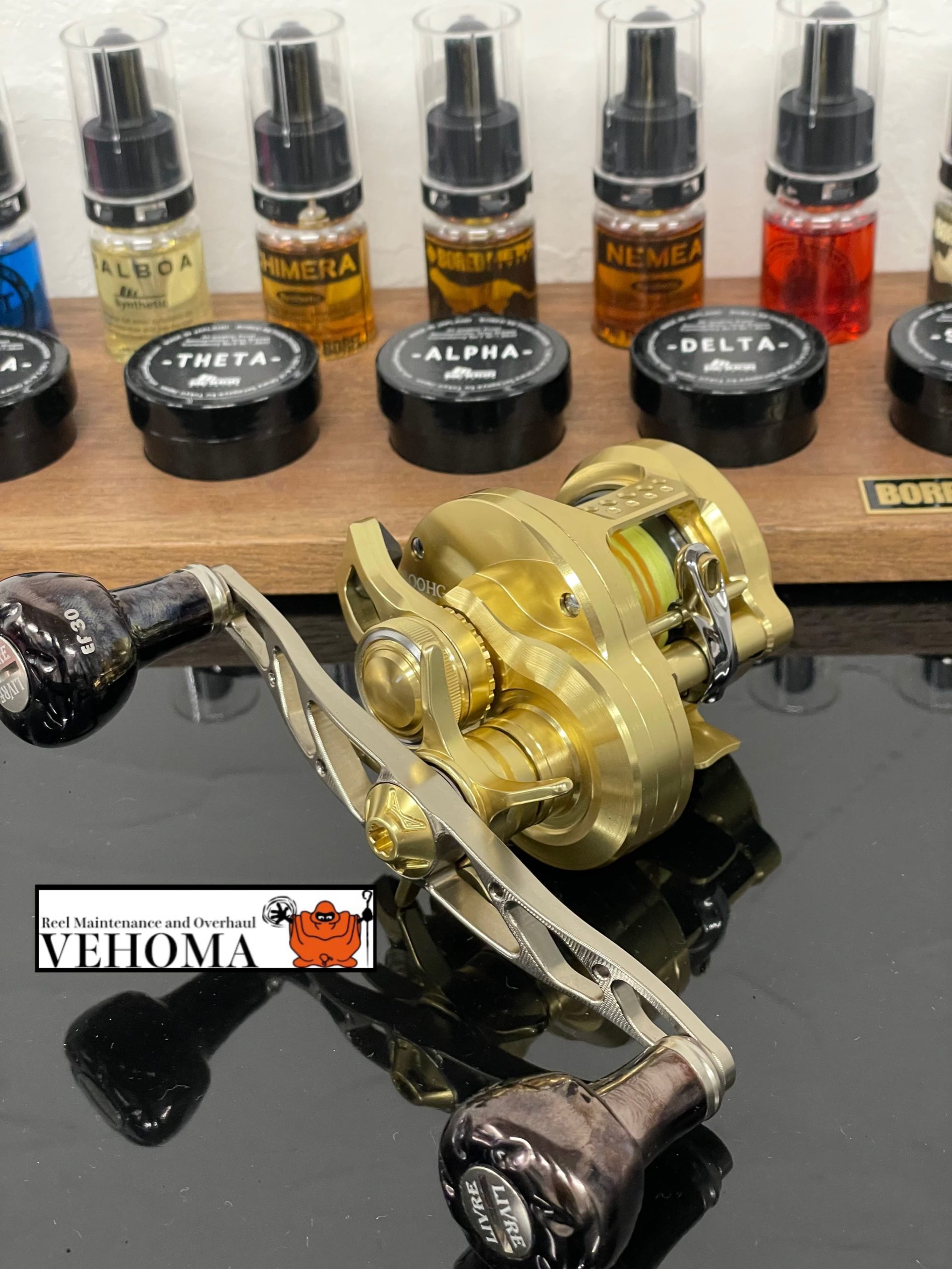 23オシアコンクエスト200HG オーバーホール - 関西・兵庫でリールの