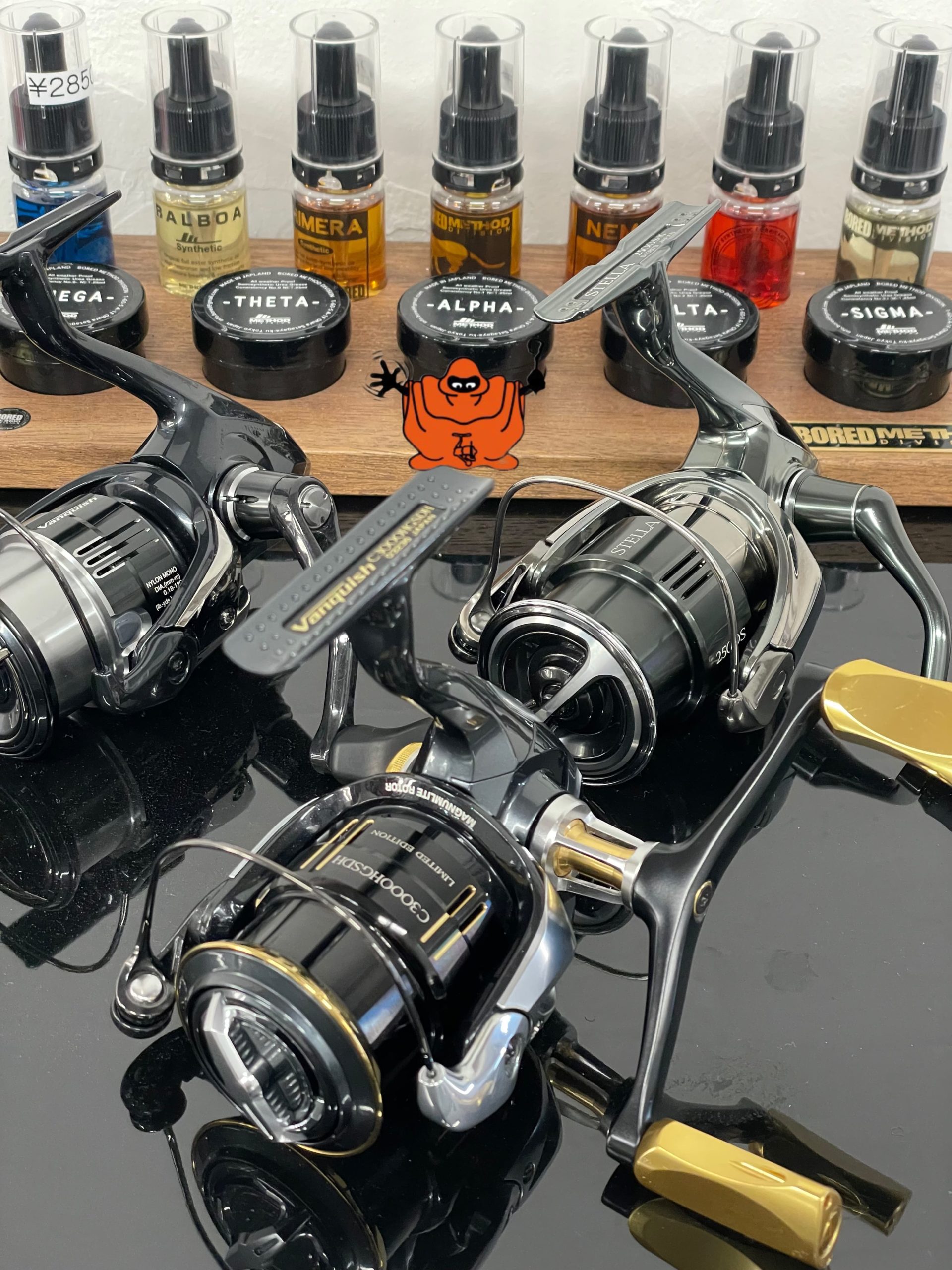 22ステラ2500S 19ヴァンキッシュ2500SHG 13ヴァンキッシュリミテッド