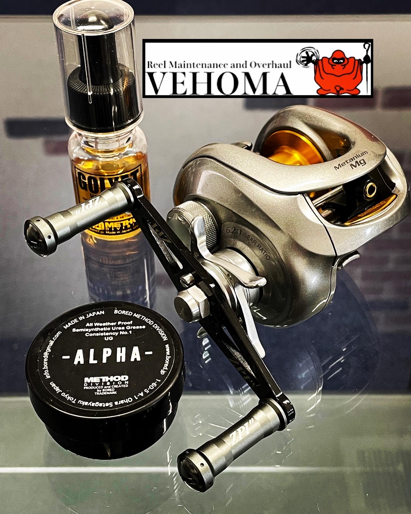 シマノ 07メタニウムMg右巻き （夢屋 07メタニウムMg用深溝スプール