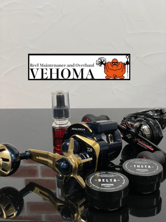 ダイワ 10セルテートハイギアカスタム3012H オーバーホール 回転異音