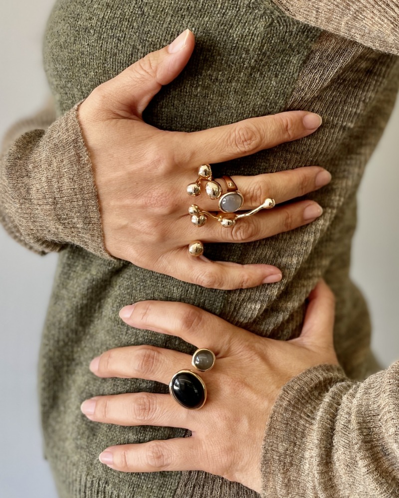 A-PISTILLI-13 / Bronze | Monica Castiglioni オフィシャル通販サイト