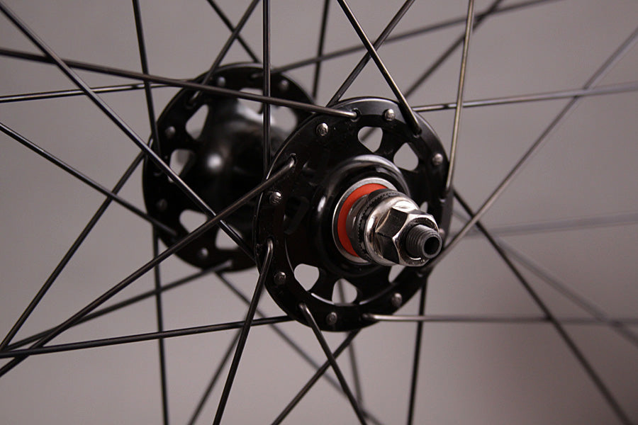 H + Plus Son TB14 Black - 32h Formula Track Hubs Fixed Gear Single