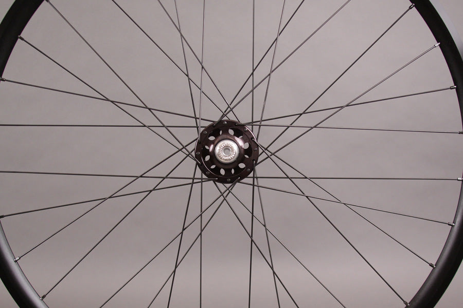 H + Plus Son Archetype Black Paul Track hubs Custom Wheelset