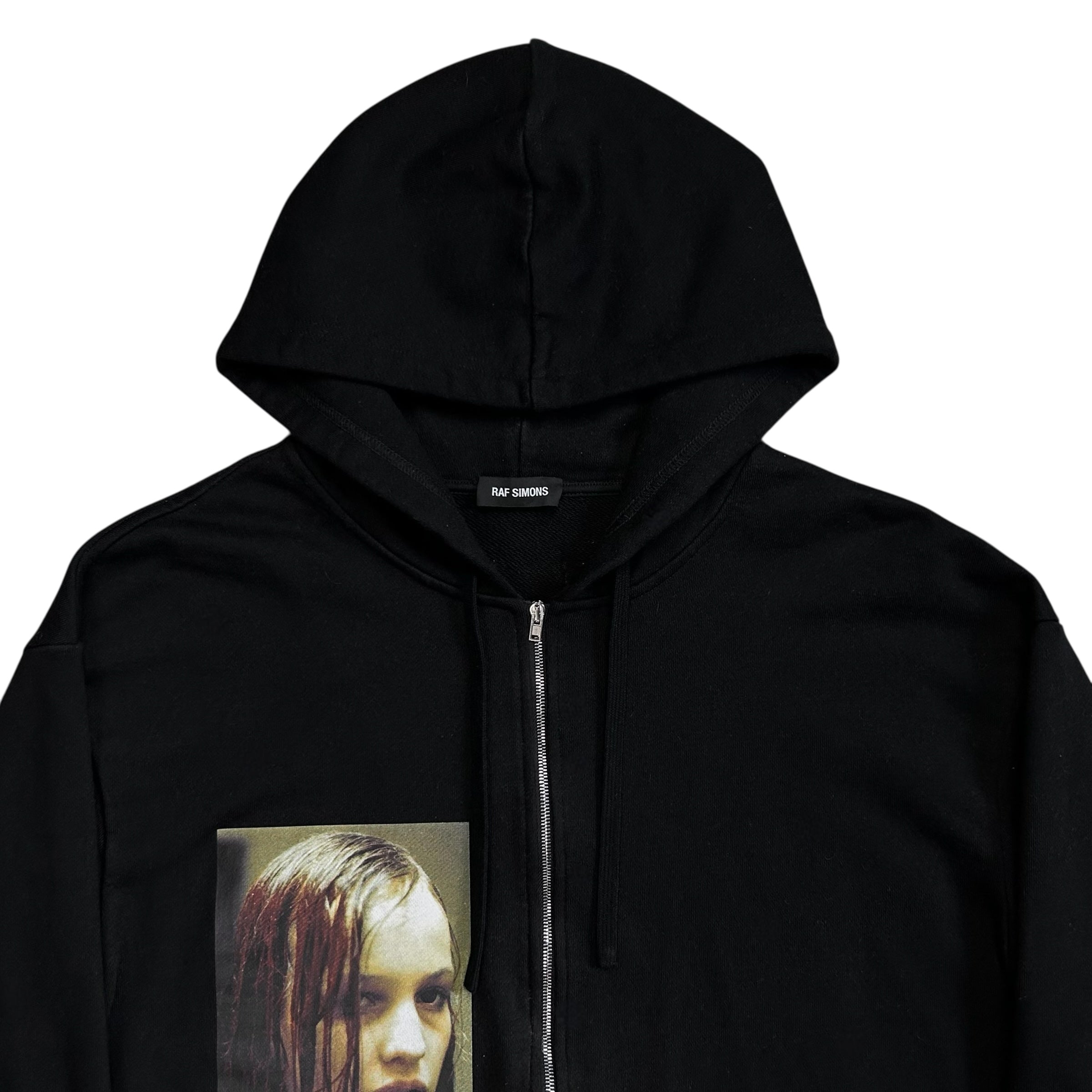 Raf Simons Christiane F Zip Hoodie - AW18 – Vertical Rags