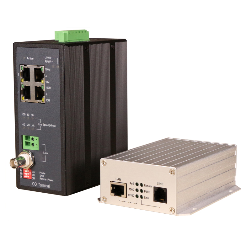 Industrial Long Reach PoE Ethernet Extender Kit | VX-700LRP-KIT