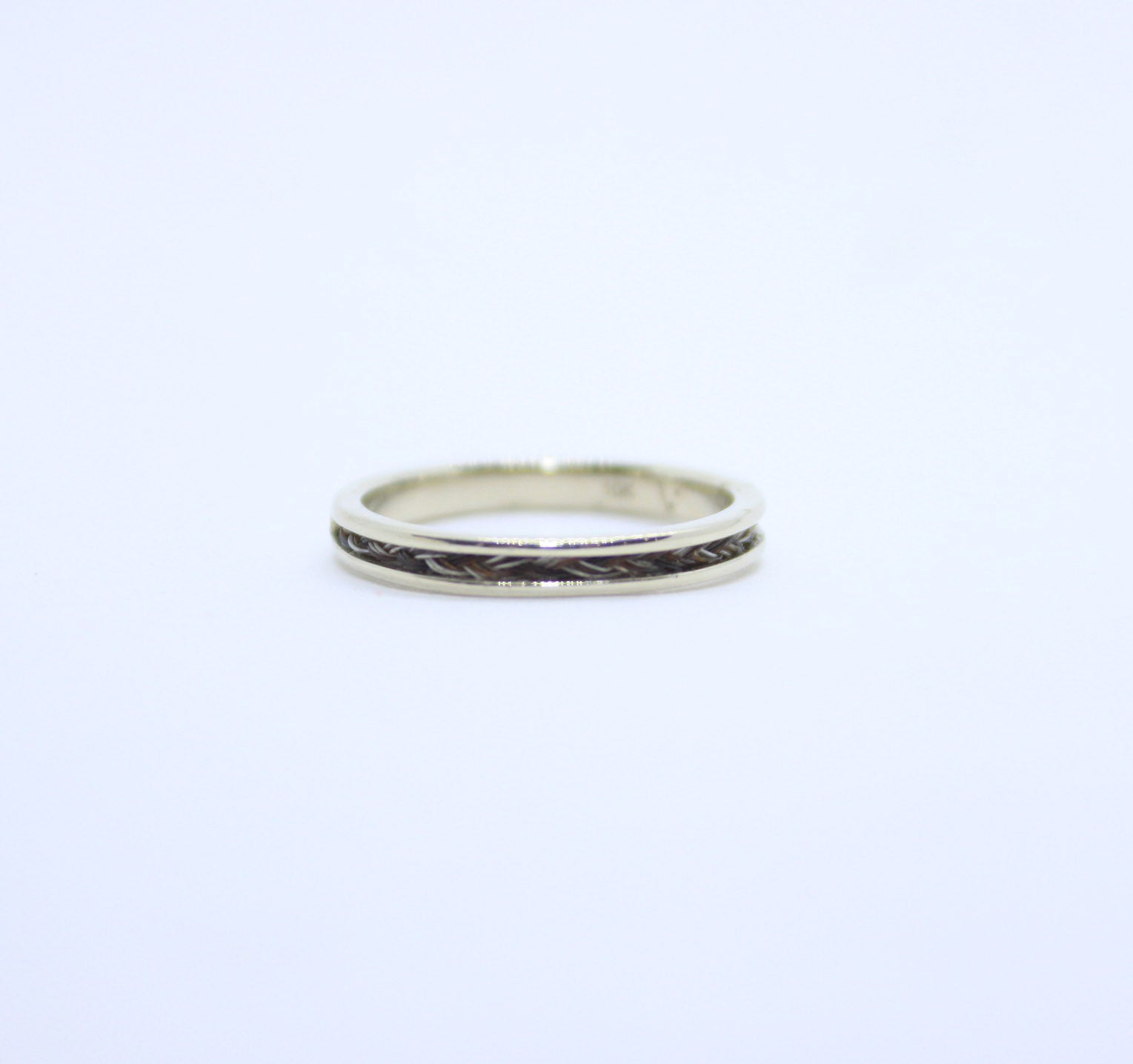 Horse Hair Ring - Peanut – Verstara - Fine Equestrian Jewelry