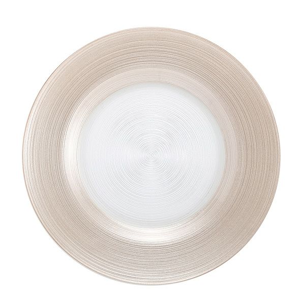 サークル プレート 27cm ゴールド | Vetro Felice - 幸せのガラス