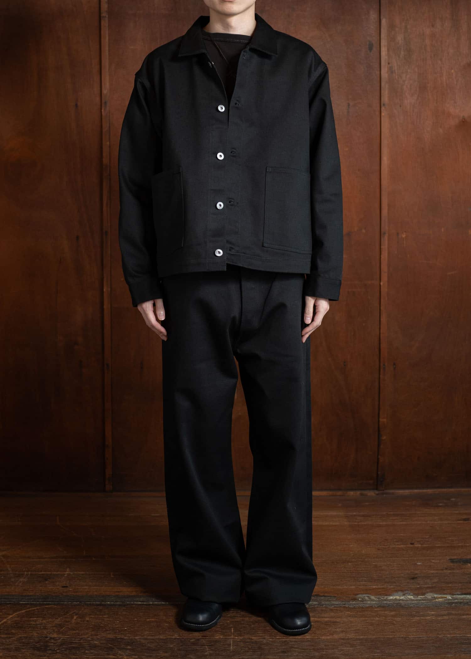 Taiga Takahashi Engineer Trousers Lot.204 Black – VISION OF FASHION