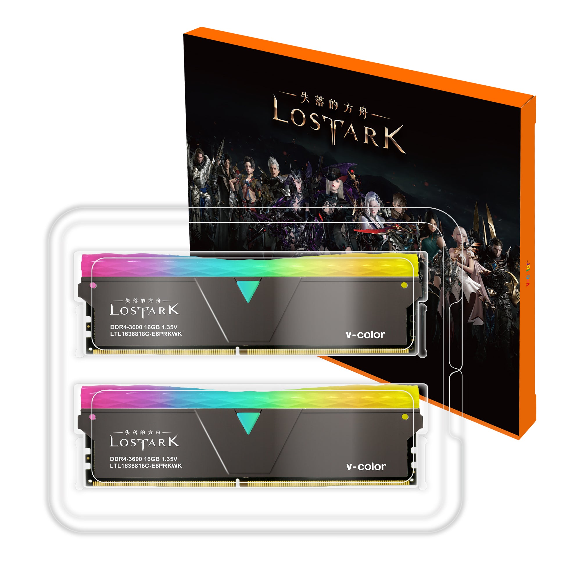 DDR4 | LOST ARK | Prism Pro RGB | 32GB (16GBx2) | Gaming Memory