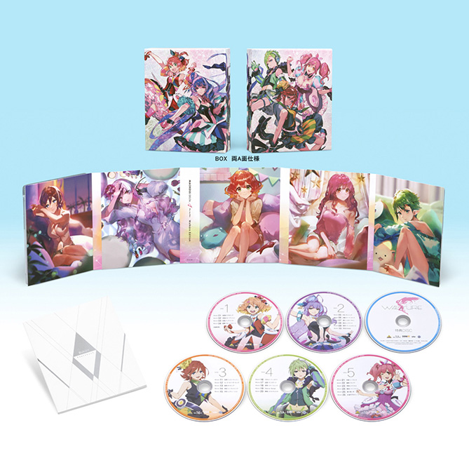 9月28日発売「マクロスΔ Blu-ray Box Walküre Edition」キャラクター