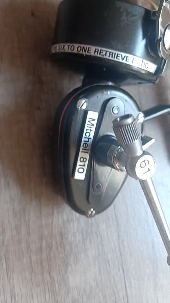 Vintage Garcia Mitchell 810 Fishing Reel With Spare Spool - Etsy UK