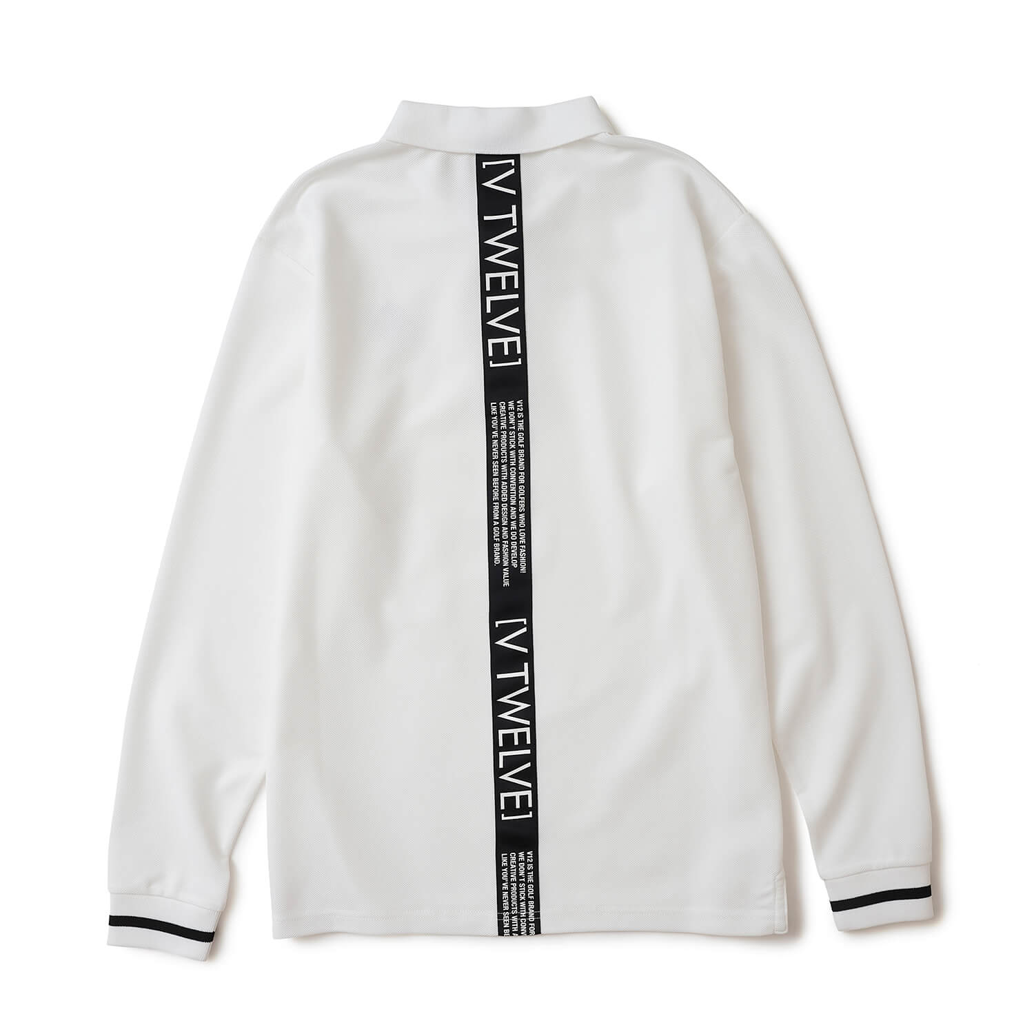 V12] ゴルフ メンズ ポロシャツ 吸水速乾 B/LINE L/S POLO | 【公式通販】