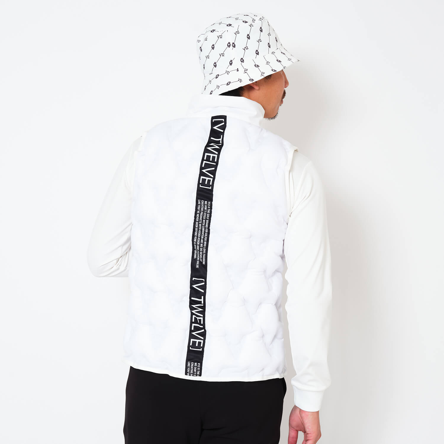V12] ゴルフ メンズ ベスト BACK TAPE VEST | 【公式通販】