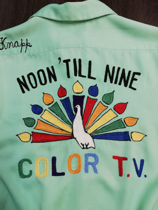 60's NAT NAST製ヴィンテージボーリングシャツ - Baby doll -by OLD