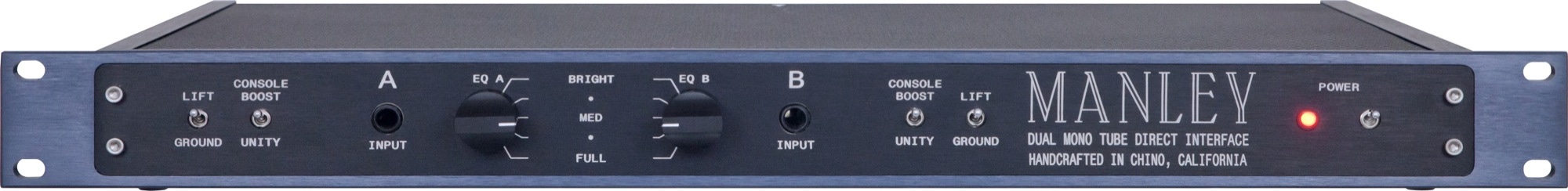 Manley Stereo Tube Direct Interface with EQ - Vintage King