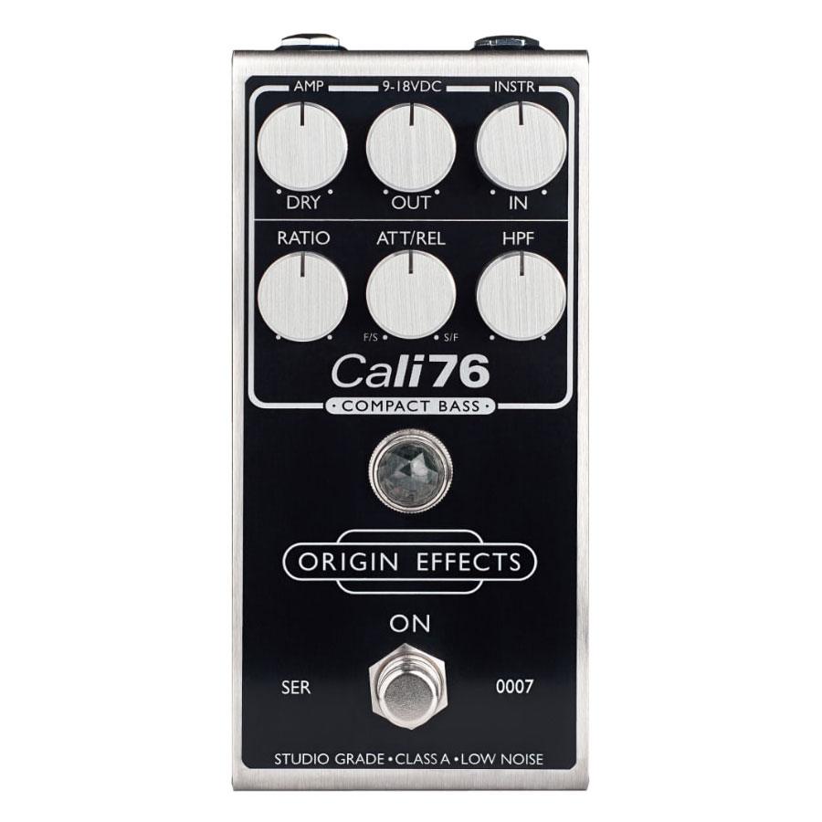 Origin Effects Cali76 Compact Bass Compressor Pedal - '64 Black